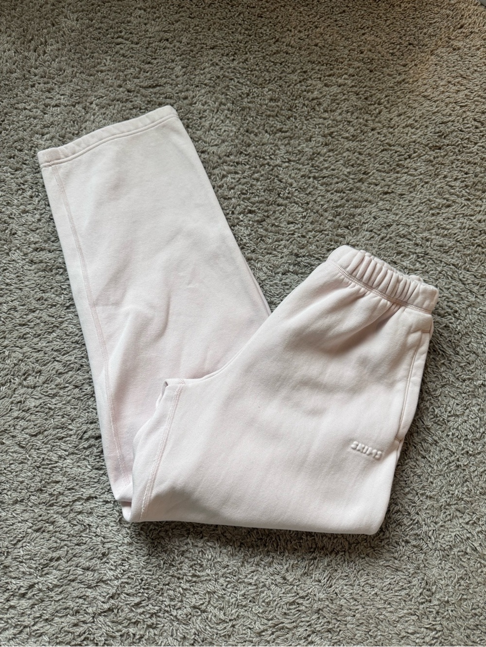 Skims Barley Pink Sweatpants